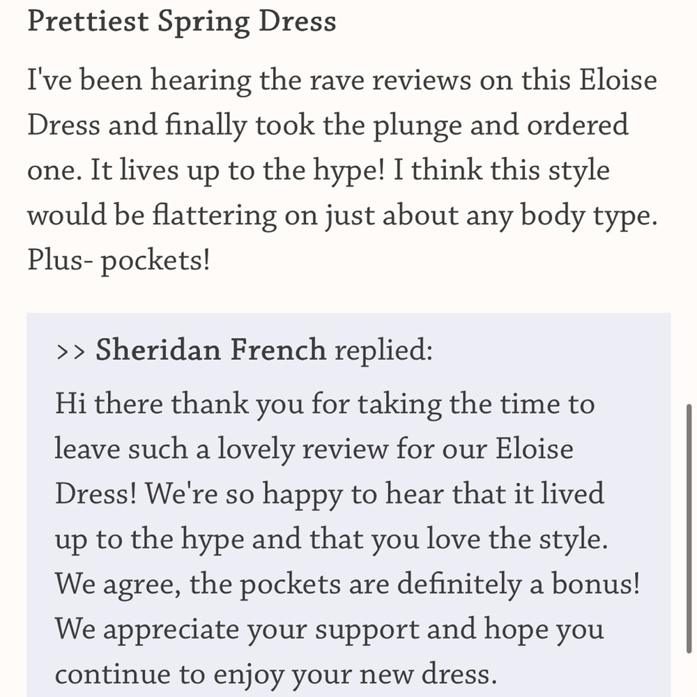TBBC x Sheridan French | Eloise Dress in Sheridan French Floral
Luxury Sz Large - Picture 16 of 16